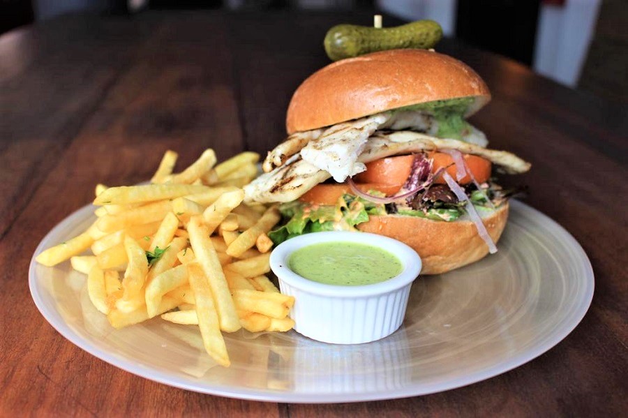 Sandwich de Mahi Mahi (2) Placeres